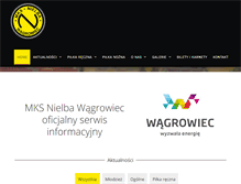 Tablet Screenshot of nielba.pl